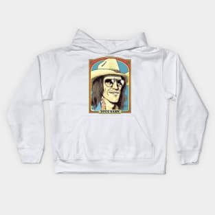 Doug Sahm -- Retro Illustration Fan Artwork Kids Hoodie